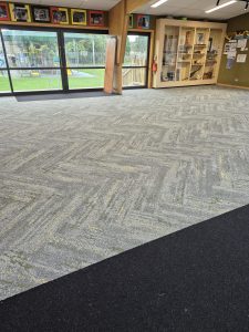 Herringbone Carpet Tile Plank